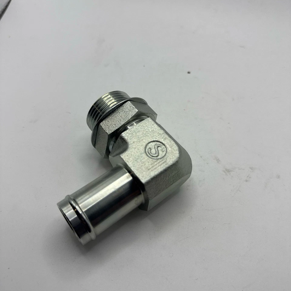 Hose Barb Fitting 1-5/16 x 1in 90 Degree Elbow Male Thread - Image 2 of 4