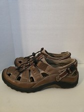 Dockers Sport Sandals Men  s 10M Tan Bungee Hiking Outdoors 90-21627