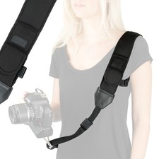 DSLR Camera Shoulder Strap Sling with Accessory Pockets  Underarm Support