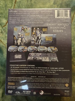 Star Wars Clone Wars Complete Series Seasons 1 - 7 BUNDLE (DVD 25-Disc Box set)