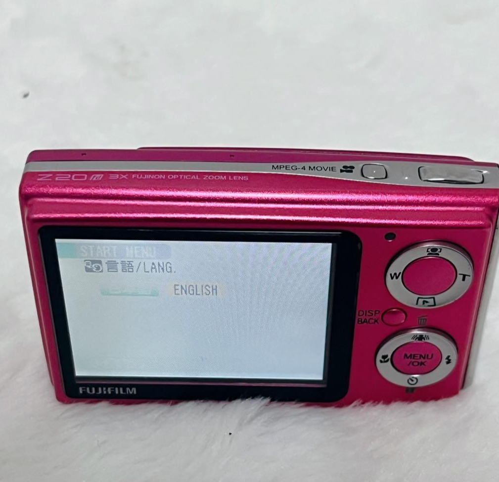 FUJIFILM FinePix Z20fd Pink 10.0MP 3x Optical Zoom Digital Camera