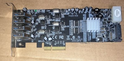 StarTech.com 4 Port USB 3.0 PCIe Card 4 Dedicated 5Gbps Channels PEXUSB3S44V