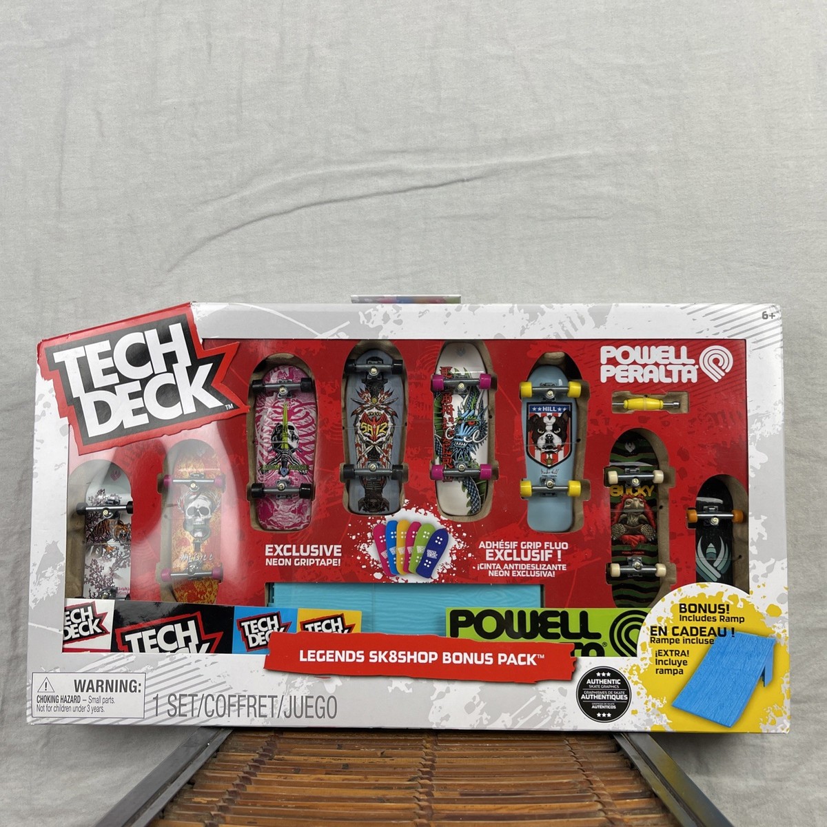 Tech Deck Skateboards Powell Paralta Legends Sk8shop Bonus Pack
