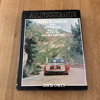 ALFA ROMEO Book ALFISSIMO - by David Owen - Publisher -  Osprey