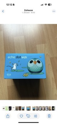 Amazon Echo Dot Kids Edition 5. Gen Smart Lautsprecher - Eulen-Design