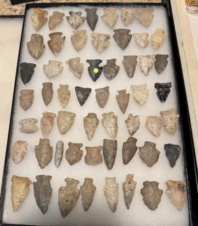 55 Ohio Arrowheads Indian Artifacts
