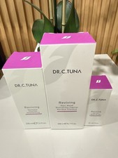 DR. C. TUNA REVIVING HAIR CARE SET - Shampoo  Hair Mask  Garlic Oil - 3pc.
