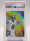 JARED GOFF 2024 DONRUSS OPTIC SUNDAY KINGS HOLO PRIZM LIONS PSA 9 Q1134