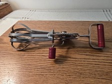 Vintage Ekco Mixer Beater Bakelite Handles-Hand Crank Turn, Made in USA