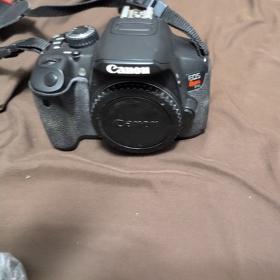 Canon EOS Rebel T4i 18MP DSLR Camera Body 650D & Ef-s55-250 MM Lens Working