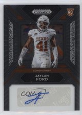 2024 Panini Prizm Draft Picks Sensational Signatures Jaylan Ford Auto 3hd