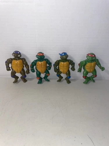 Teenage Mutant Ninja Turtles Set Of All Four!  1988 Mirage Studio Vintage