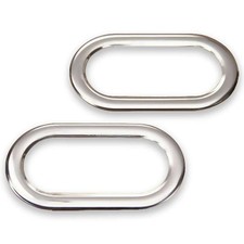 Edelstahl Seiten Blinker Umrandung Chrom passend für VW UP Seat Mii Skoda Citigo