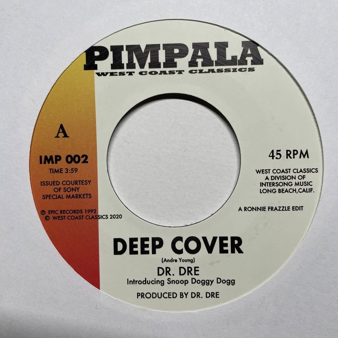 Dr. Dre / Snoop Dogg / Deep Cover 7インチ Stream Dr. Dre (ft. Snoop Doggy Dogg) - Deep Cover (1992) by