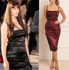 SALE $4,500 Dolce & Gabbana Italy Silk Dark Pink Dress Size 42  (US M) $4,500