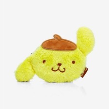 Loungefly Pompompurin Fuzzy Coin Purse NEW Sanrio Puppy 3D Ears