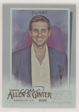 2020 Topps Allen & Ginter's Hot Box Silver Portrait Tony Dunst #203 2ra