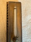 Antique Brass & Cast Iron Thermometer — photo 4