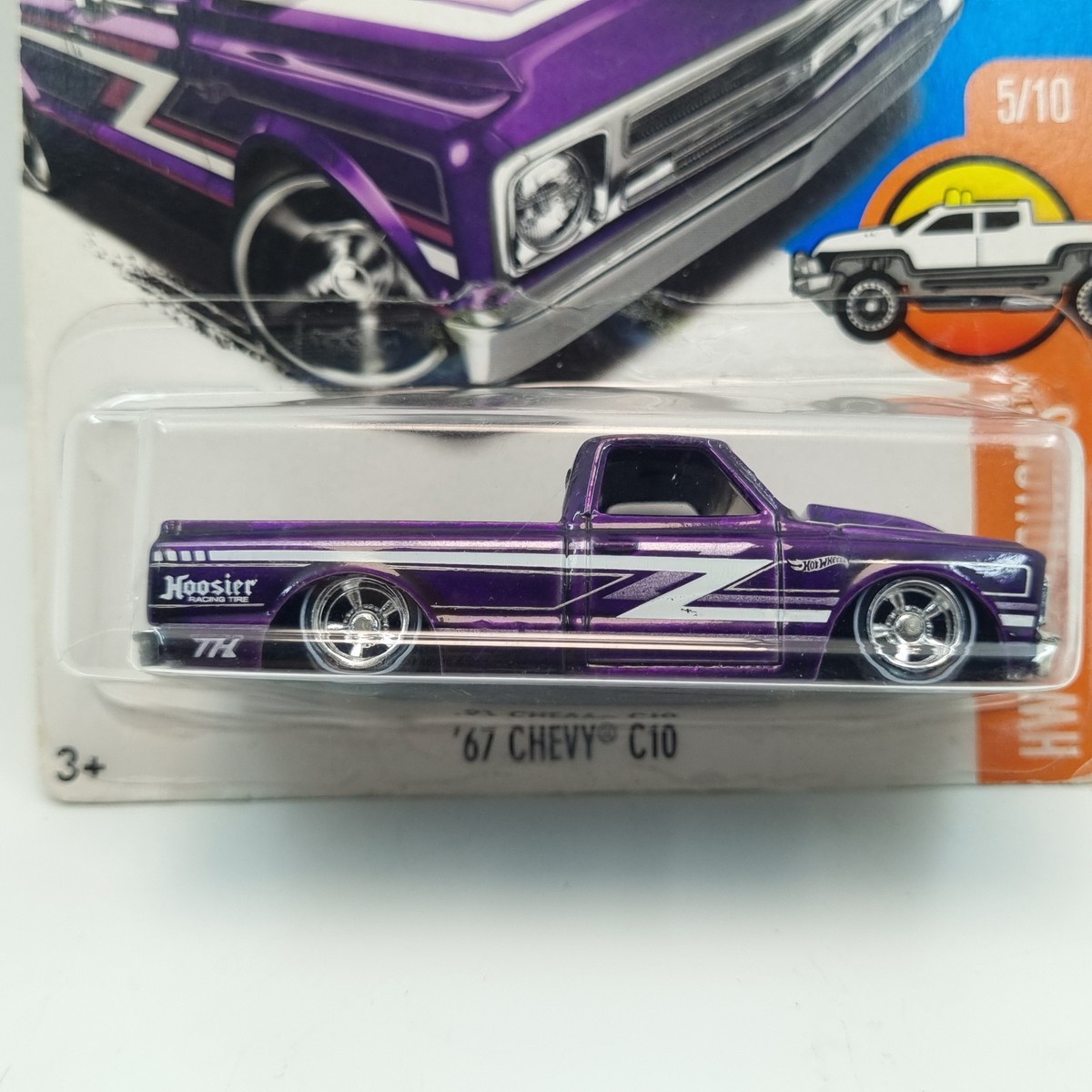 HOT WHEELS 2017 SUPER TREASURE HUNT '67 CHEVY C10 W/ PROTECTOR | eBay