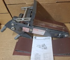 ShopSmith Mark V # 555355 LEVIGATRICE A NASTRO. Ottimo.Con manuale e cinture NUOVE