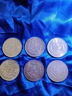 Lot of 6 Morgan Silver dollars 1921