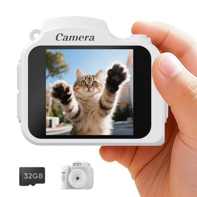 Mini Keychain - 4K Mini Digital - Tiny Pocket Size Photo Video Cameras with 3...