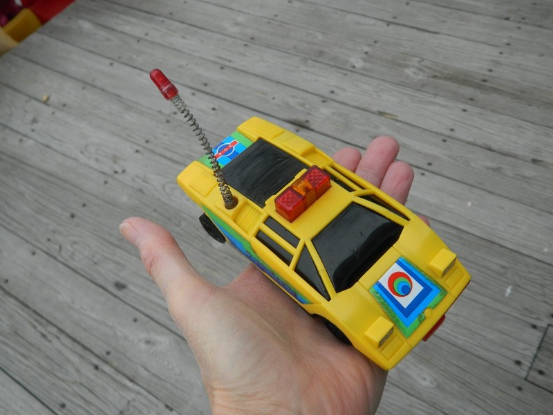 Vintage 1985 Bump N Go Queen Racing 304 Lamborghini Toy Car Parts Only