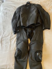 Frank Thomas Predator 2 sztuki czarne skóry rowerowe 58" klatka piersiowa 38" s nogawka