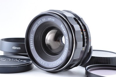 [Near MINT w/Hood] PENTAX Super-Takumar 35mm f/3.5 M42 MF Lens from Japan  #0154