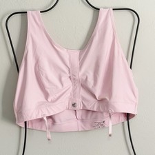 MASTHEAD Women s Elizabeth Pink Surgical Bra 042 Unlined Adjustable Strap Sz XL