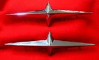 Pontiac Star Chief Quarter Panel Emblems Part #'s 4773825 & 4759586 cggpc1