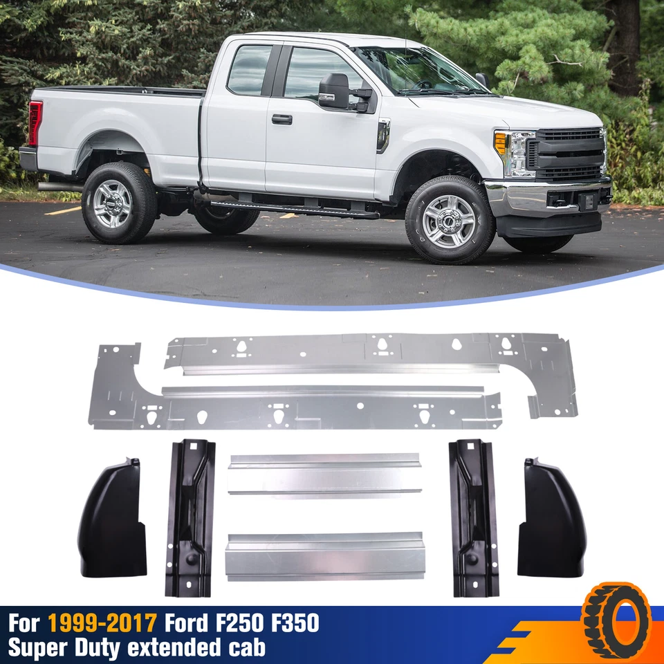 Paneles basculantes y esquinas de cabina para Ford 1999-2017 cabina regular/extendida 6 opciones Foto 4 de 4