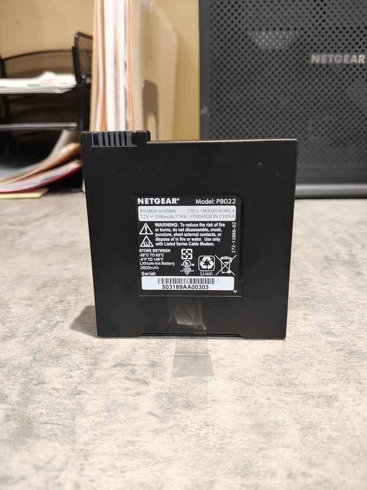 Netgear AC1900 Modem Voice Router MODEL C7100V With Added BACKUP ...