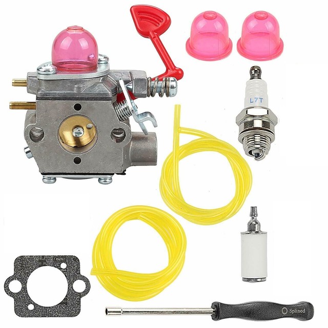 Carburetor With Gasket Adjustment Tool Primer Bulb For Craftsman 25Cc