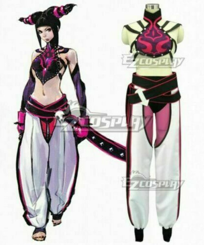 Street Fighter Juri Han Cosplay Costume