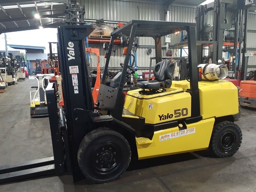 Forklift For Sale 5 Ton Yale Forklift 4.3m Lift Container Mast $36,000+gst Call* - Picture 2 of 11