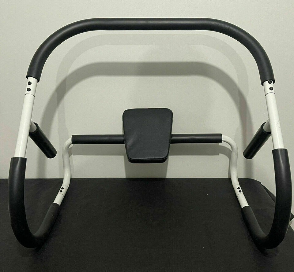 Gym Fitness AB Roller Abdominal Crunch Exercise Machine Sit up Trainer