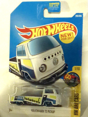 Hot Wheels  Volkswagen T2 Pickup  HW Art Cars  1:64 Scale  New for 2017