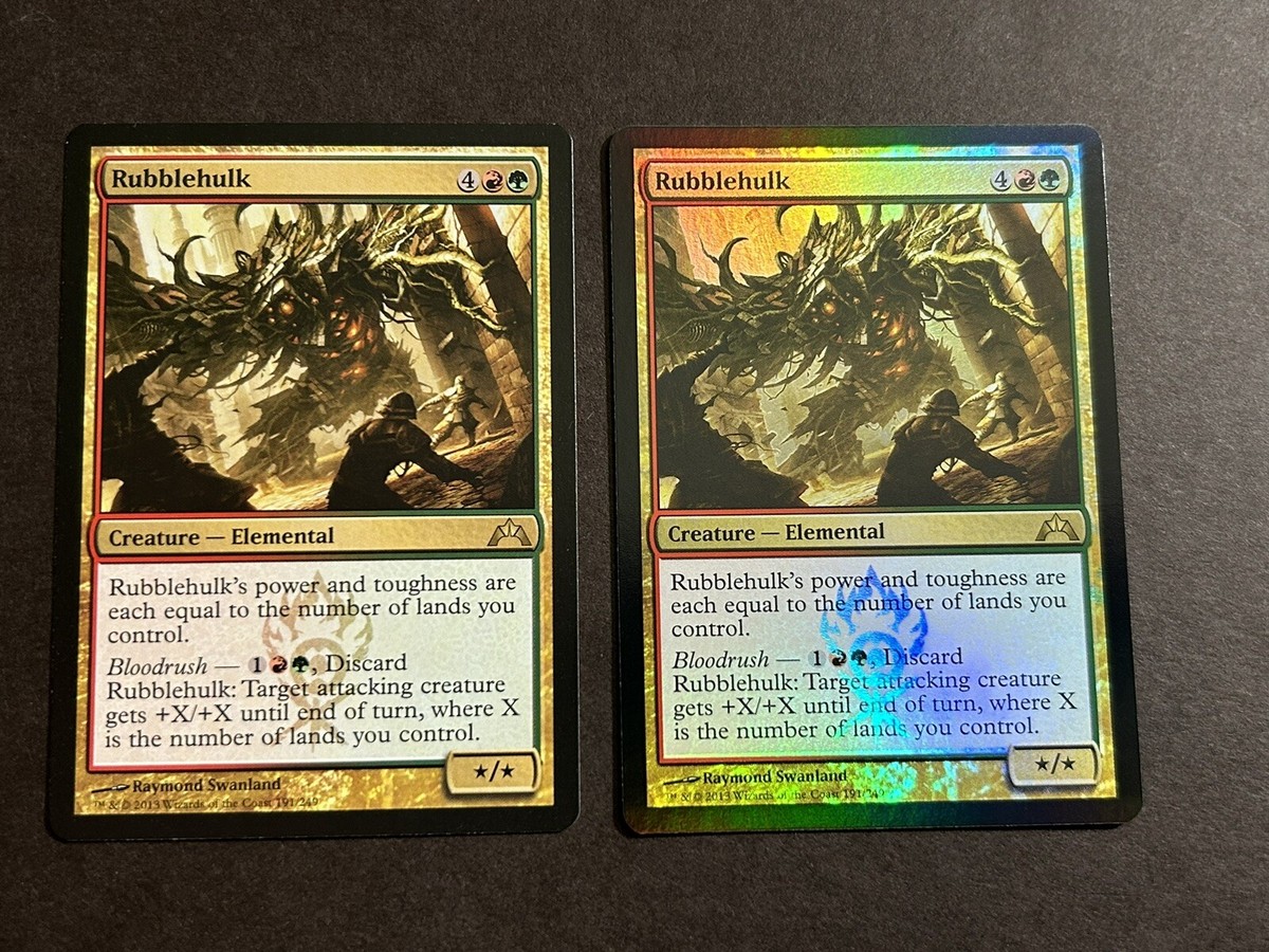 2x Rubblehulk Gatecrash NM Pack Fresh Card 1Foil Magic The Gathering MTG