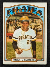 1972 Topps Baseball #309 Roberto Clemente Pittsburgh Pirates