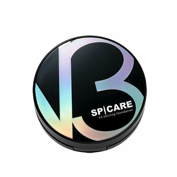 SPICARE V3 Exciting Foundation Cushion Compact Glow SP Care 15g Full Size JAPAN