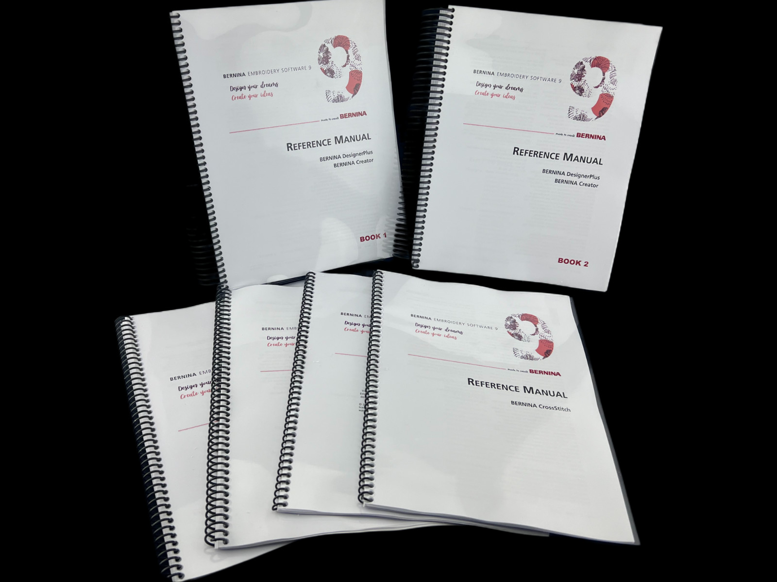 Software 9 Manual Bundle: 1,085 Pages Full Color - 6 Books