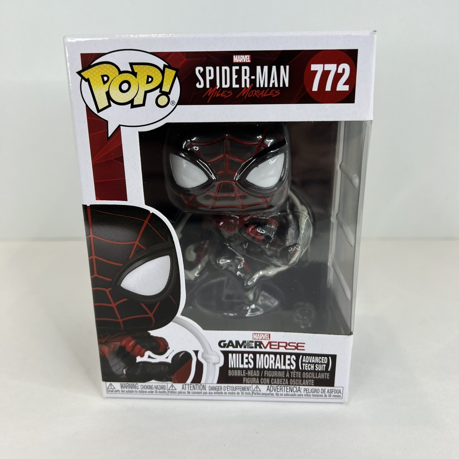 Funko Pop! Miles Morales (Advanced Tech Suit) #772 Vinyl Figure