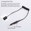 Newest 2 Mode Remote Rat Tail Switch For UniqueFire HS-802 Flashlight ...