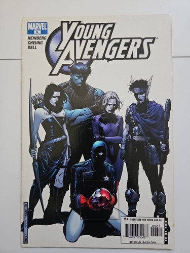 Lote de cómics Young Avengers #2 #5 #6 #7 #8 #9 #11 (Marvel Comics, 2005) - Imagen 10 de 17