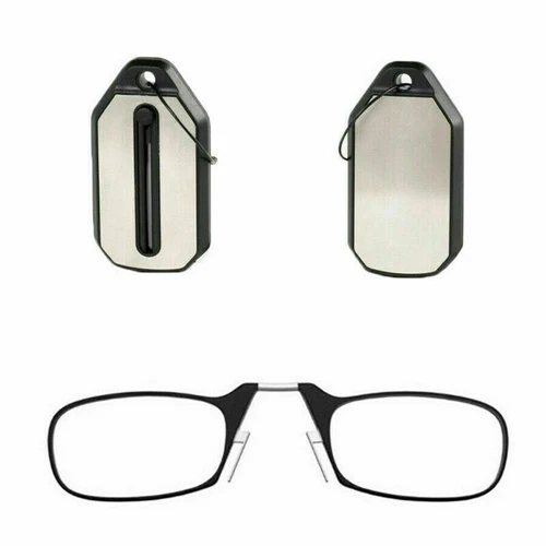 Mini Tragbare Unisex Faltbare Clip Nase Lesebrille mit Schlüsselanhänger2.0 2.5 - Bild 5 von 13