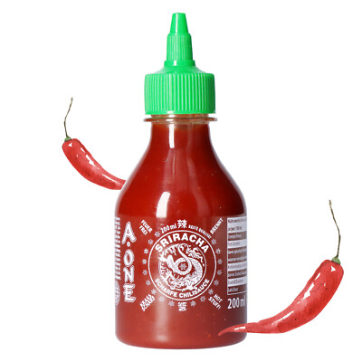 A-ONE Original Sriracha Sauce 200ml - Klassik scharf Hot Chilli Sauce