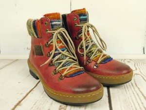 rieker red boots