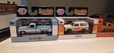 M2 Machines Square Body Syndicate Raw Super Chase 2024 Full Set