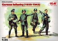 ICM 35639 - German Infantry 1939 - 1942 - - - Deutsche Soldaten - 1:35